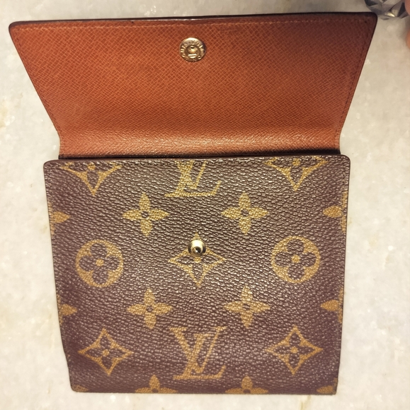 Louis Vuitton Portomone Bier Cult Credit M61652 Monogram Bifold Wallet Wallet - Picture 3 of 13